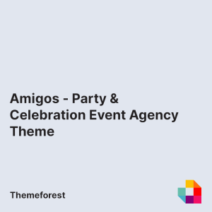 Amigos - Party & Celebration Event Agency Theme