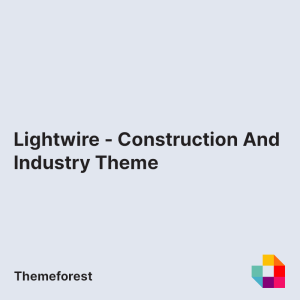 Lightwire - Construction And Industry Theme