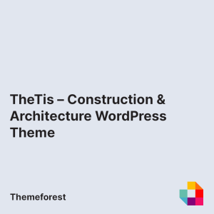 TheTis – Construction & Architecture WordPress Theme