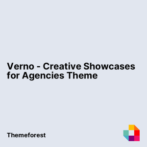 Verno - Creative Showcases for Agencies Theme