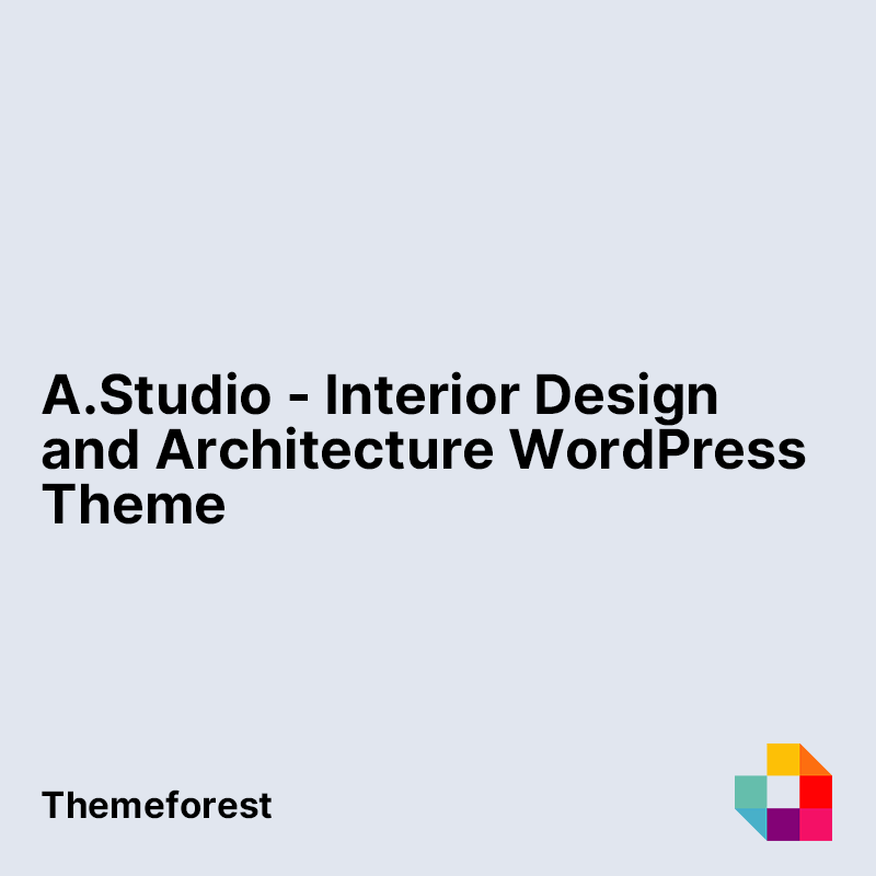 A.Studio - Interior Design and Architecture WordPress Theme