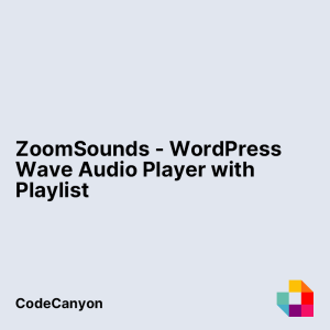 ZoomSounds - WordPress Wave Audio Player with Playlist