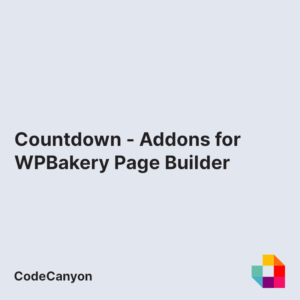 Countdown - Addons for WPBakery Page Builder