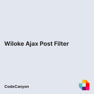 Wiloke Ajax Post Filter
