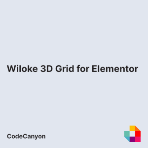 Wiloke 3D Grid for Elementor