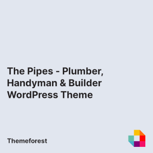 The Pipes - Plumber, Handyman & Builder WordPress Theme
