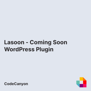 Lasoon - Coming Soon WordPress Plugin