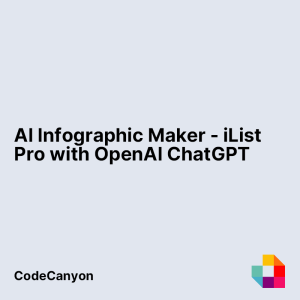 AI Infographic Maker - iList Pro with OpenAI ChatGPT