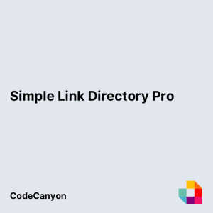 Simple Link Directory Pro