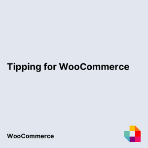 Tipping for WooCommerce