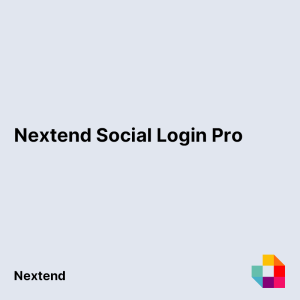 Nextend Social Login Pro