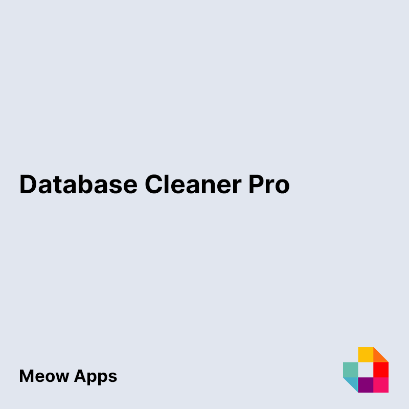 Database Cleaner Pro