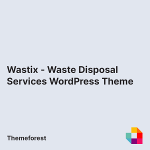 Wastix - Waste Disposal Services WordPress Theme