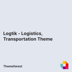 Logtik - Logistics, Transportation Theme