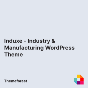Induxe - Industry & Manufacturing WordPress Theme