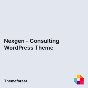 Nexgen - Consulting WordPress Theme