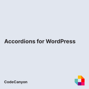 Accordions for WordPress