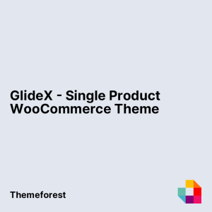 GlideX - Single Product WooCommerce Theme