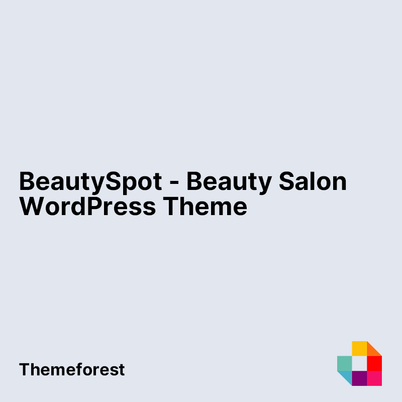 BeautySpot - Beauty Salon WordPress Theme