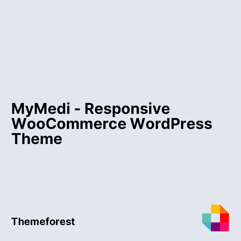 MyMedi - Responsive WooCommerce WordPress Theme