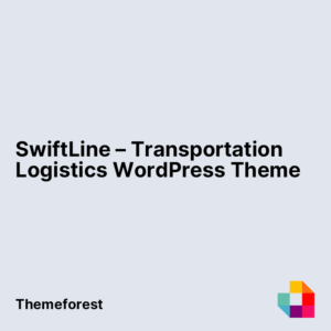 SwiftLine – Transportation Logistics WordPress Theme