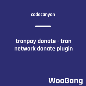 TronPay Donate - Tron network donate plugin