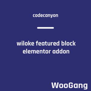 Wiloke Featured Block | Elementor Addon