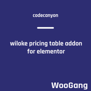Wiloke Pricing Table Addon for Elementor