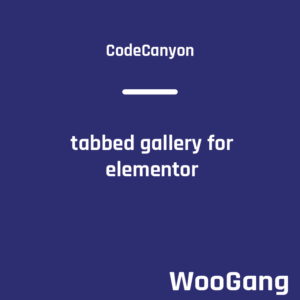 Tabbed Gallery for Elementor