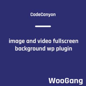 Image and Video FullScreen Background WP Plugin