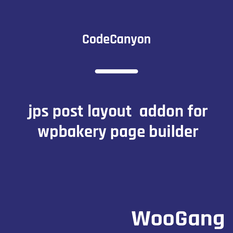 JPS Post Layout - Addon For WPBakery Page Builder