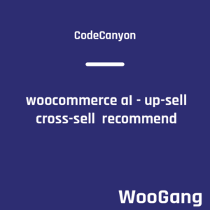 WooCommerce AI - Up-Sell / Cross-Sell / Recommend