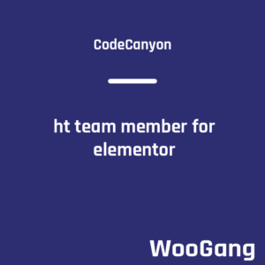 HT Team Member For Elementor