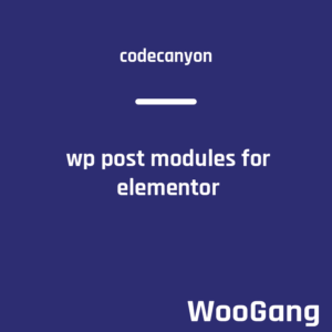 WP Post Modules for Elementor