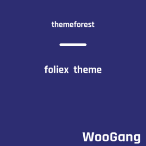 Foliex - One Page Portfolio WordPress Theme