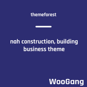 Nah Construction, Building Business WordPress