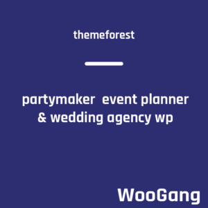 PartyMaker - Event Planner & Wedding Agency WordPress Theme
