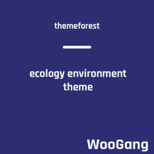 Ecologie - Environmental NGO & Ecology WordPress Theme