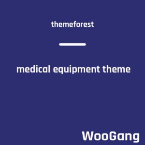 Medical Equipment - eCommerce WordPress Theme
