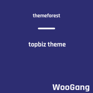 TopBiz - Responsive Corporate WordPress Theme