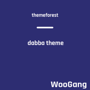 Dabba – A WordPress Theme For Blog & Shop