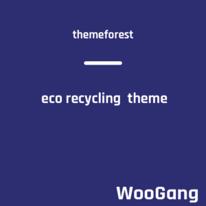 Eco Recycling - Ecology & Nature WordPress Theme