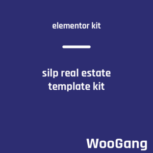 Silp - Real Estate & Architecture Elementor Template Kit