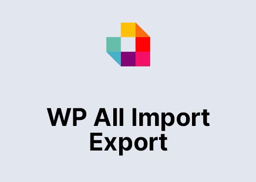 WP All Import Export