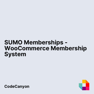 SUMO Memberships - WooCommerce Membership System