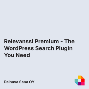 Relevanssi Premium - The WordPress Search Plugin You Need