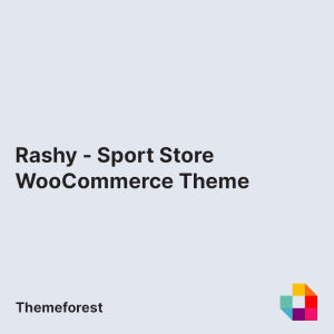 Rashy - Sport Store WooCommerce Theme