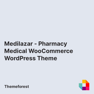 Medilazar - Pharmacy Medical WooCommerce WordPress Theme