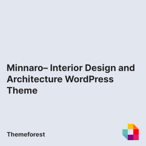 Minnaro– Interior Design and Architecture WordPress Theme