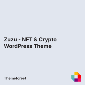Zuzu - NFT & Crypto WordPress Theme
